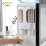 Wall-mounted paper cup holder