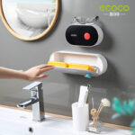 Clamshell soap dish(short)